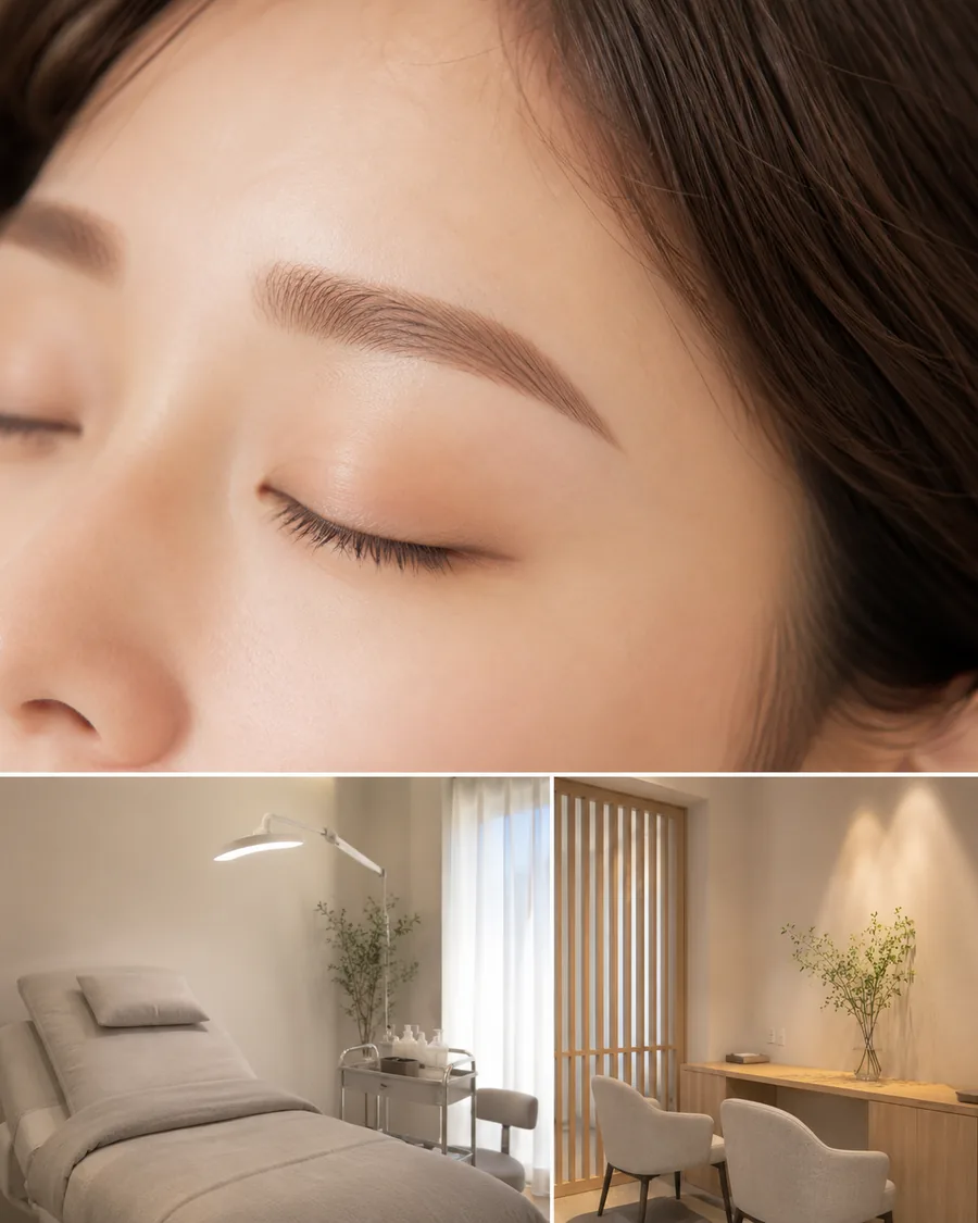 UNIBROWの眉デザイン施術イメージ